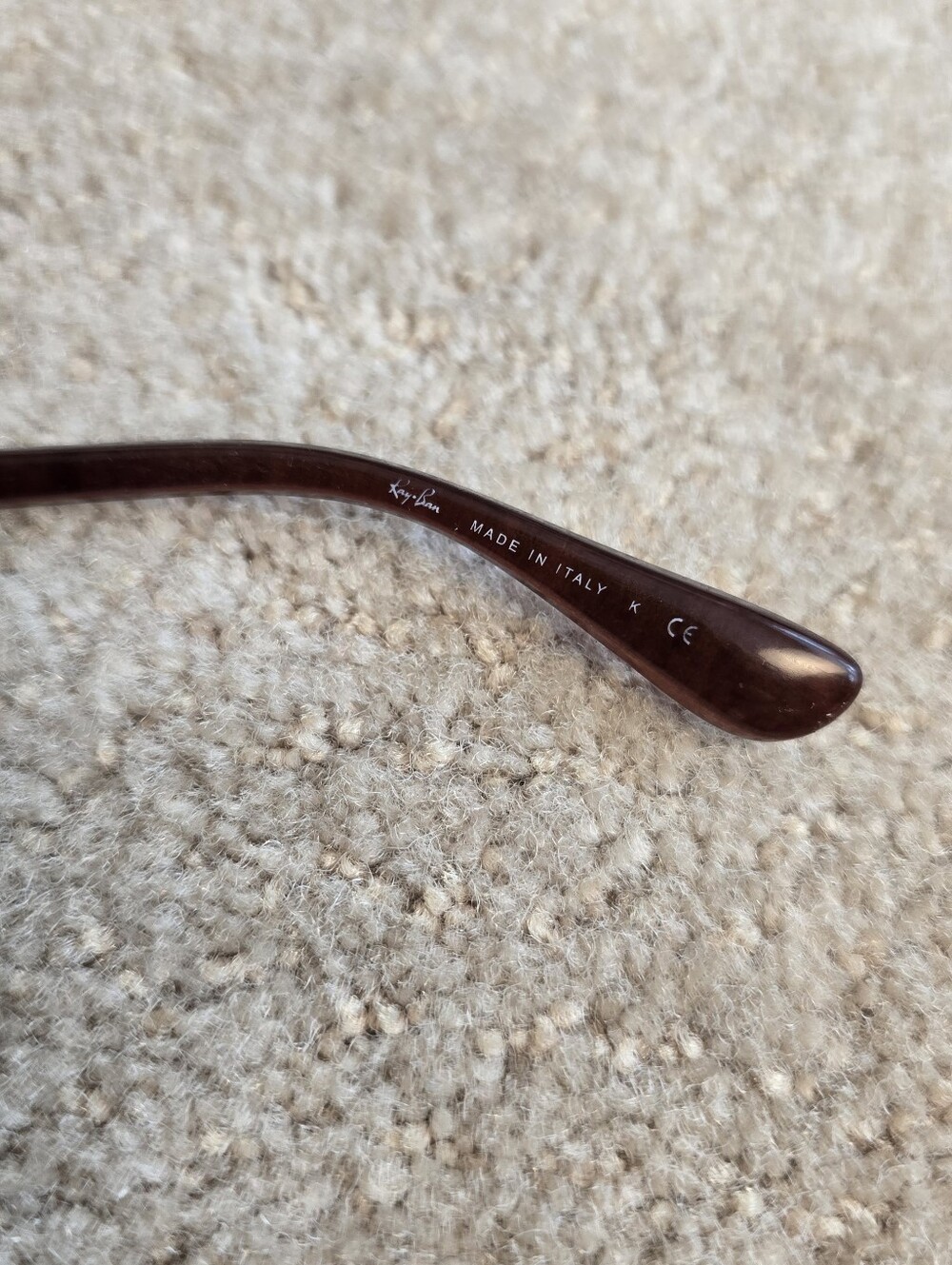 Ray-Ban RB4153 821/M2 Pipe Brown-Transp Gradient w/Polar Brown - Picture 6 of 12